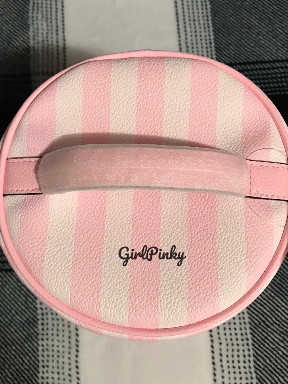 VICTORIA’S SECRET 2 PIECE VANITY MAKEUP/STORAGE CASES IN HERITAGE STRIPES